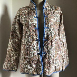 Quilted Paisley Jacket